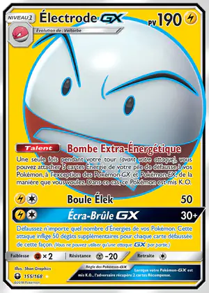 &Eacute;lectrode GX 155/168