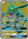 Image de la carte Rayquaza GX 160/168