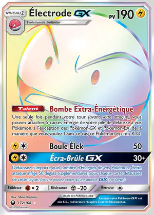 &Eacute;lectrode GX 172/168