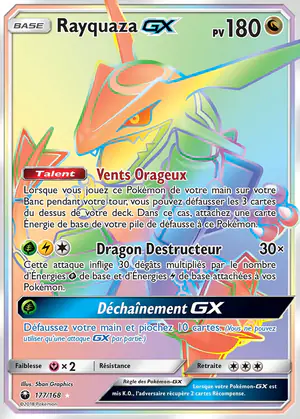 Rayquaza GX 177/168