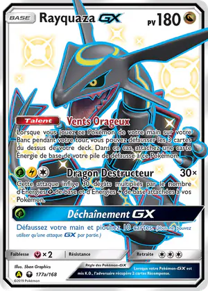 Rayquaza GX 177a/168