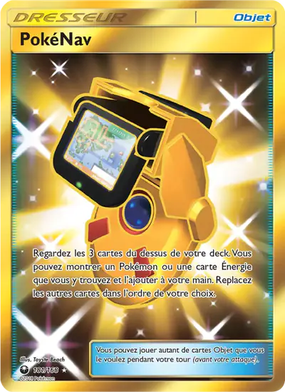 Image de la carte Pokemon PokéNav 181/168