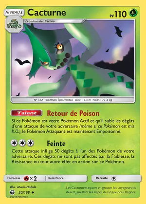 Cacturne 20/168