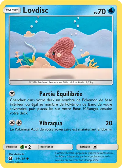 Image de la carte Pokemon Lovdisc 44/168