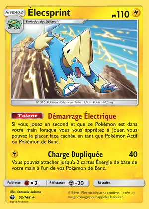 &Eacute;lecsprint 52/168