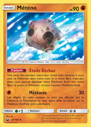 M&eacute;t&eacute;no 83/168