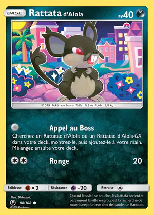 Rattata d'Alola 84/168