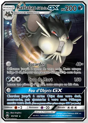 Rattatac d'Alola GX 85/168