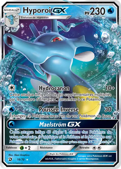 Image de la carte Pokemon Hyporoi GX 18/70