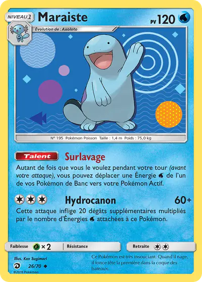 Image de la carte Pokemon Maraiste 26/70