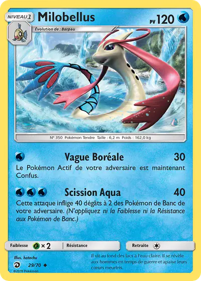 Image de la carte Pokemon Milobellus 29/70