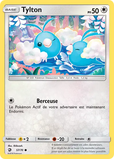 Image de la carte Pokemon Tylton 57/70