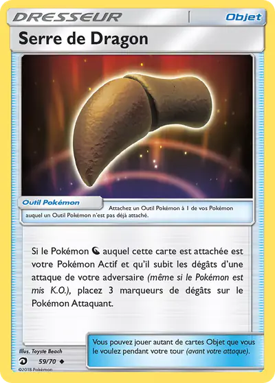 Image de la carte Pokemon Serre de Dragon 59/70