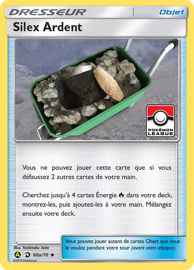Image de la carte Pokemon Silex Ardent 60a/70