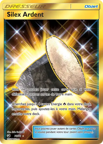 Image de la carte Pokemon Silex Ardent 76/70