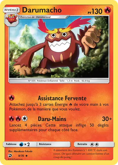Image de la carte Pokemon Darumacho 9/70