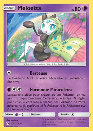 Meloetta 104/214