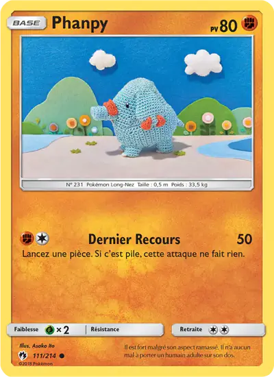 Image de la carte Pokemon Phanpy 111/214