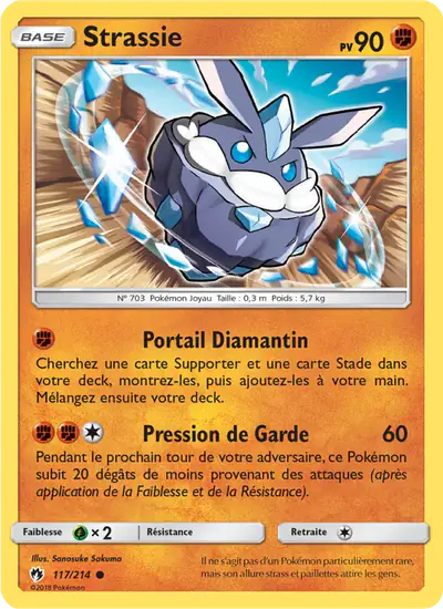 Image de la carte Pokemon Strassie 117/214
