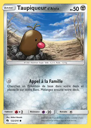 Taupiqueur d'Alola 122/214