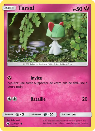 Image de la carte Pokemon Tarsal 139/214