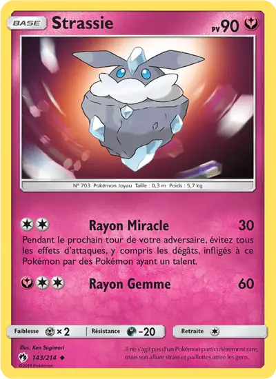 Image de la carte Pokemon Strassie 143/214