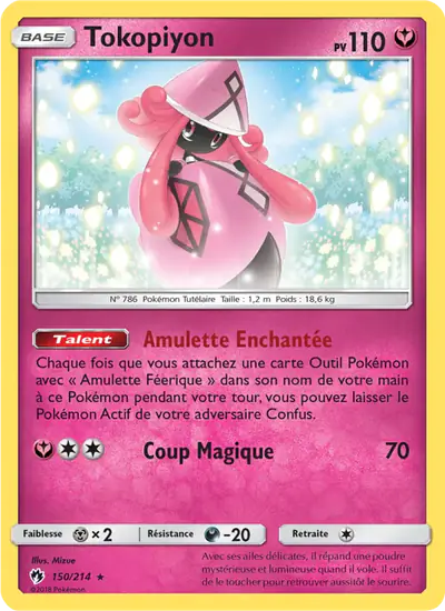Image de la carte Pokemon Tokopiyon 150/214