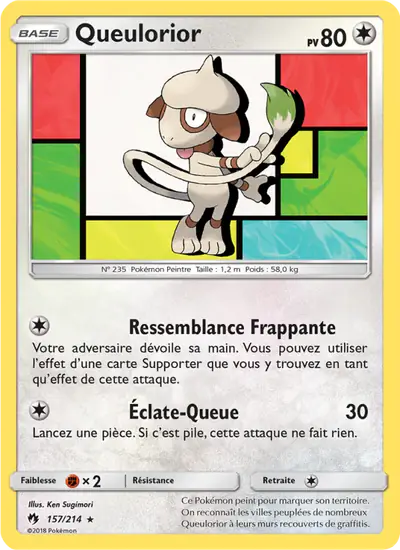 Image de la carte Pokemon Queulorior 157/214