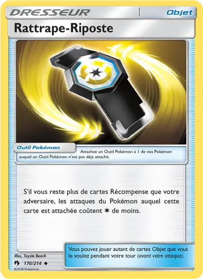 Image de la carte Pokemon Rattrape-Riposte 170/214