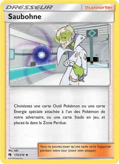 Image de la carte Pokemon Saubohne 173/214