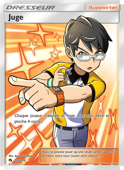 Image de la carte Pokemon Juge 209/214