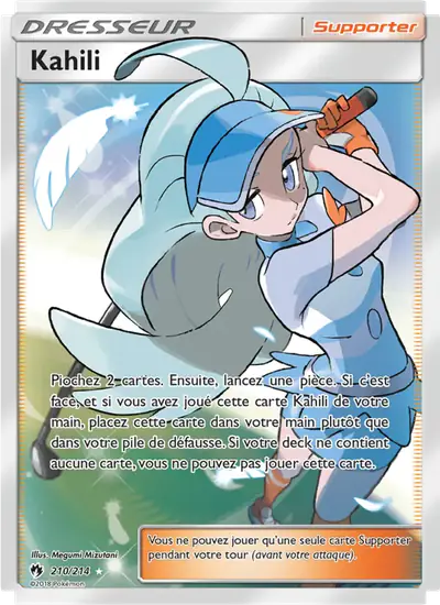 Image de la carte Pokemon Kahili 210/214