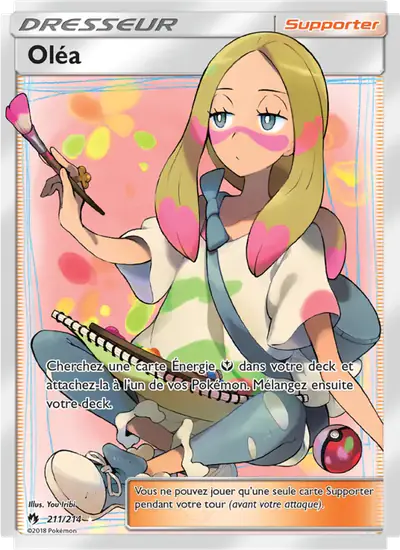 Image de la carte Pokemon Oléa 211/214