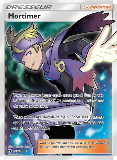 Image de la carte Pokemon Mortimer 212/214