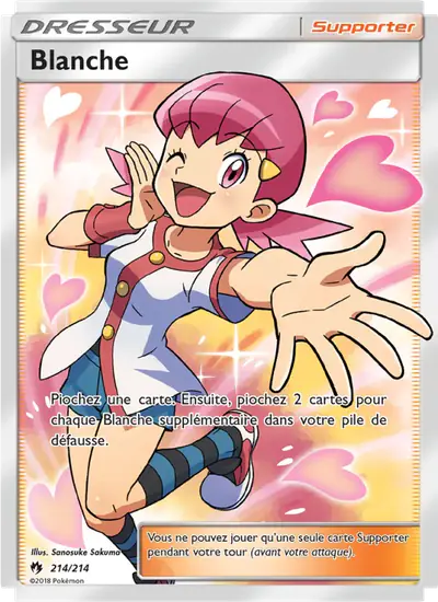 Image de la carte Pokemon Blanche 214/214