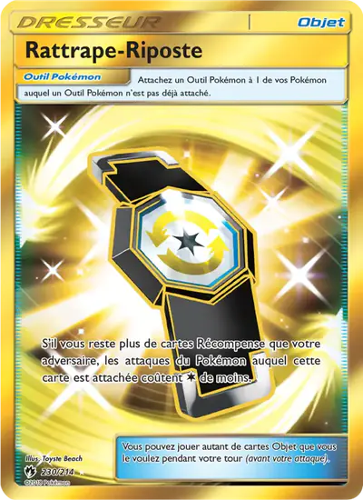 Image de la carte Pokemon Rattrape-Riposte 230/214