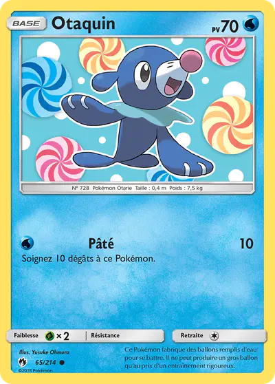 Image de la carte Pokemon Otaquin 65/214