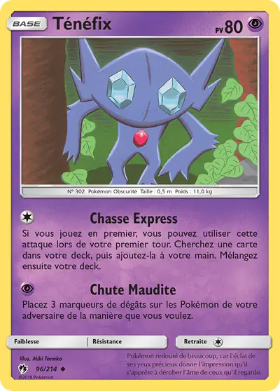 Image de la carte Pokemon Ténéfix 96/214