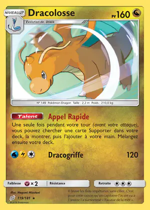 Dracolosse 119/181