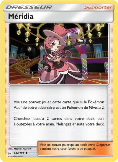 Image de la carte Pokemon Méridia 137/181