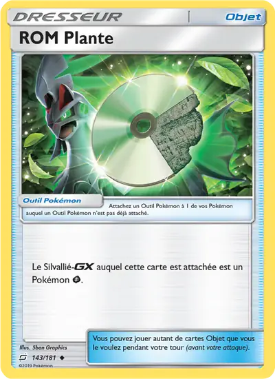 Image de la carte Pokemon ROM Plante 143/181