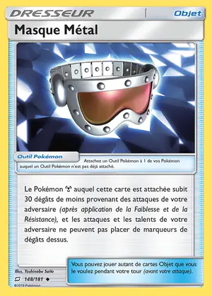 Masque M&eacute;tal 148/181