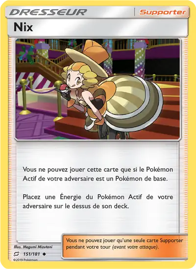 Image de la carte Pokemon Nix 151/181
