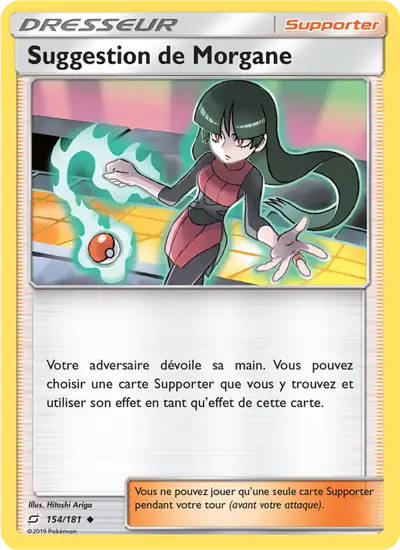 Image de la carte Pokemon Suggestion de Morgane 154/181