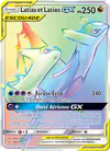 Image de la carte Latias et Latios GX 190/181