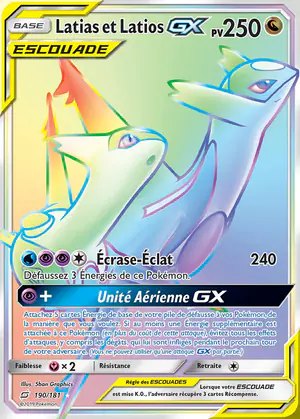 Latias et Latios GX 190/181
