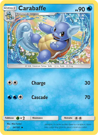 Image de la carte Pokemon Carabaffe 24/181