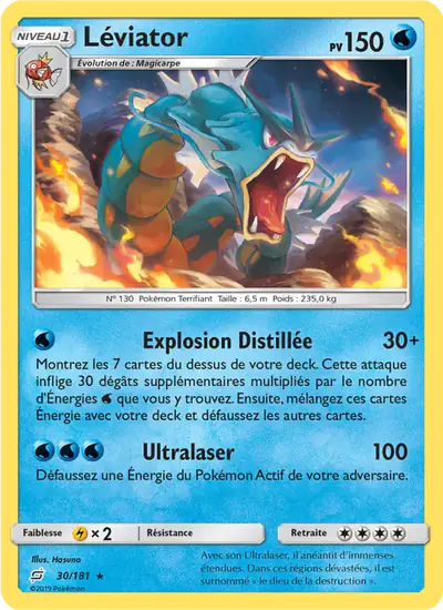 Image de la carte Pokemon Léviator 30/181