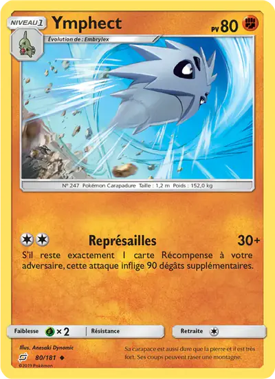 Image de la carte Pokemon Ymphect 80/181