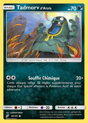 Tadmorv d'Alola 83/181